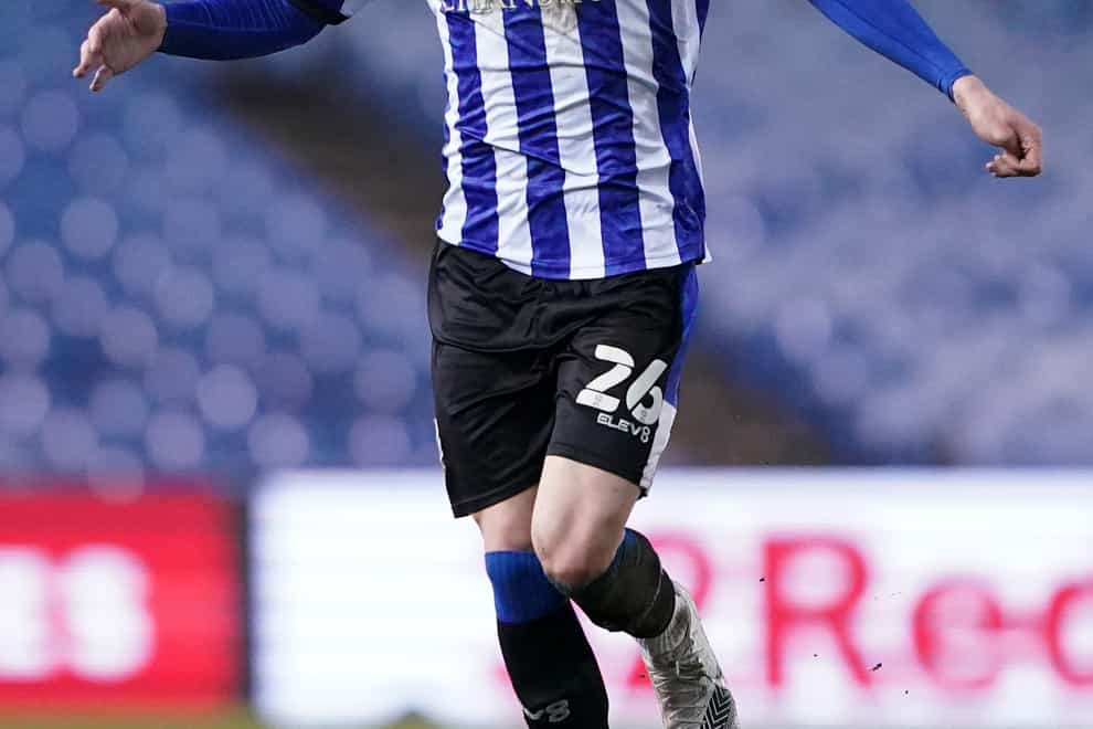 Sheffield Wednesday's Liam Shaw in action