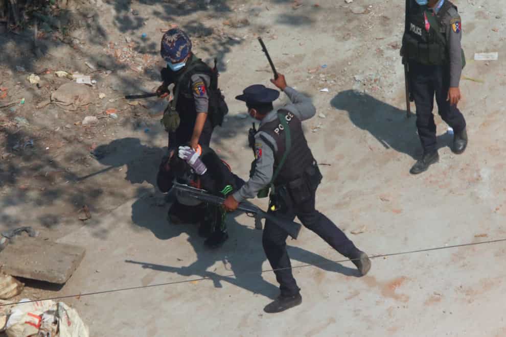 Myanmar Crackdown