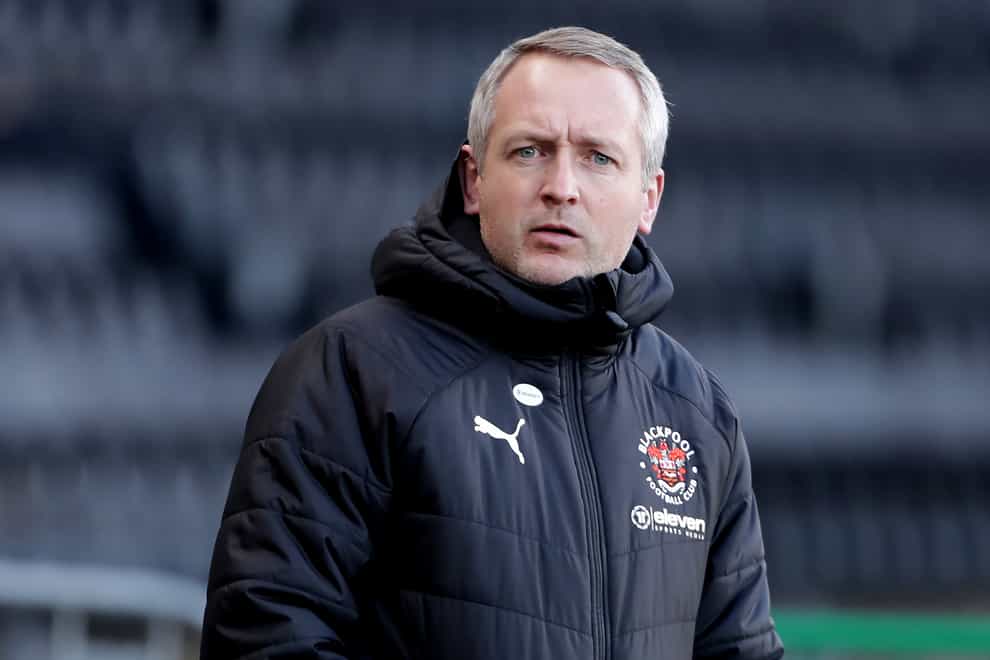 Neil Critchley's Blackpool prepare to face Fleetwood