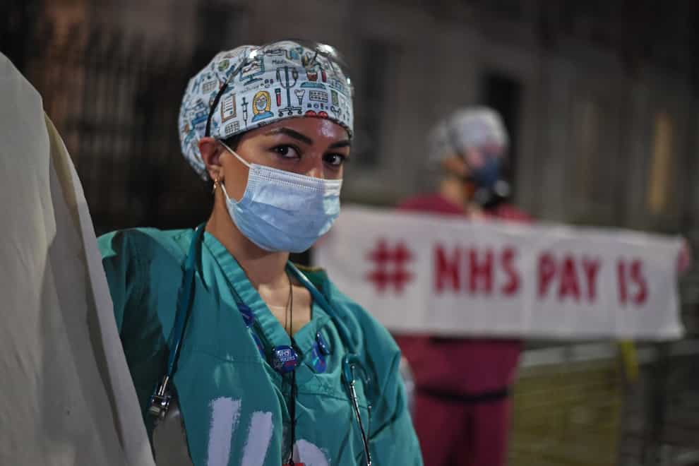 More public support for NHS workers