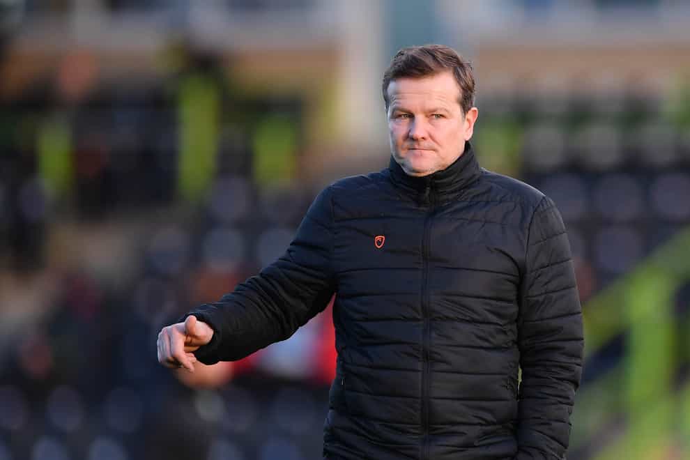 Mark Cooper faces a number of late fitness decisions for Forest Green