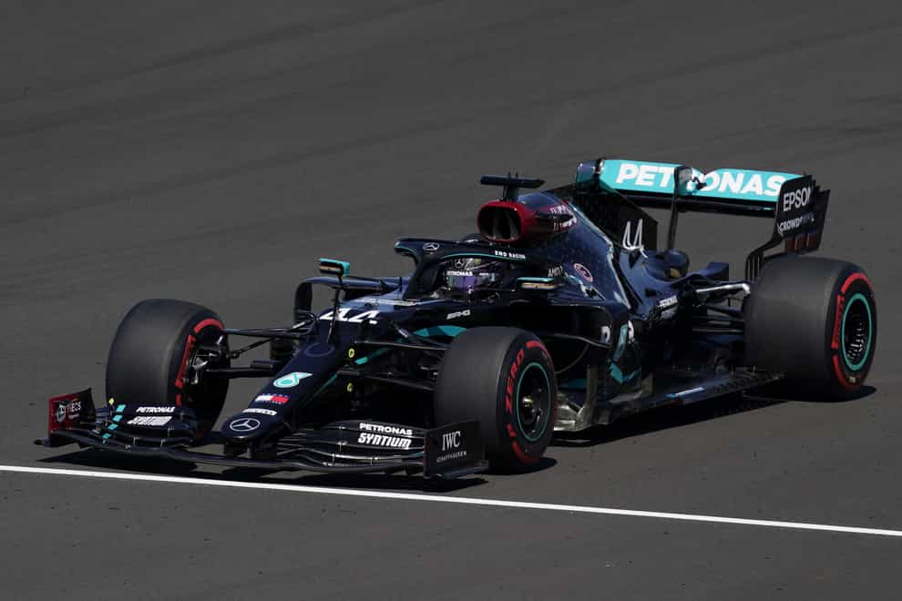 Lewis Hamilton spun into the gravel as Mercedes continued to struggle