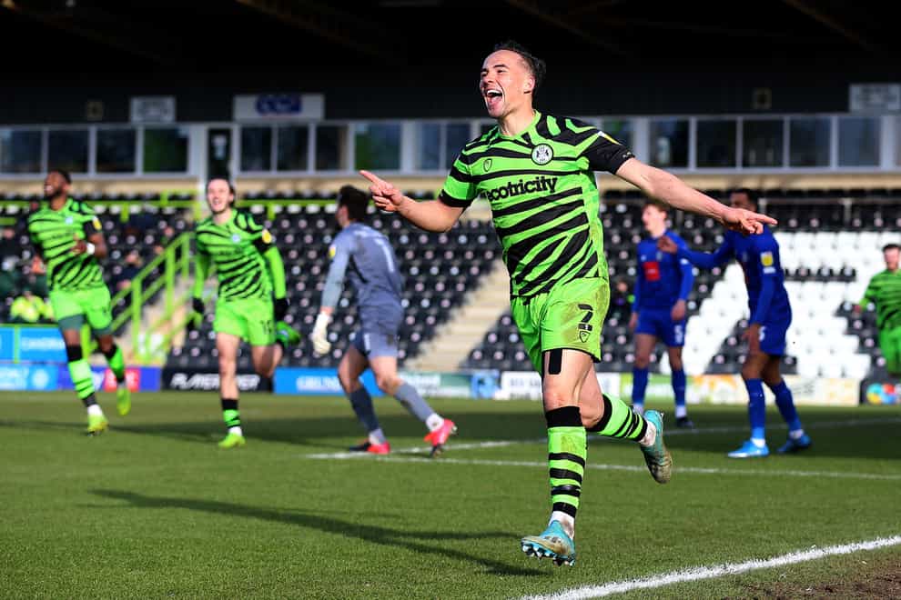 Kane Wilson helped Forest Green to victory