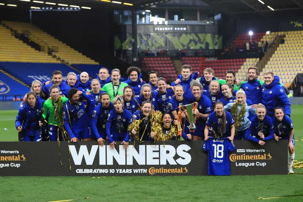 Chelsea won successive Continental Cup finals