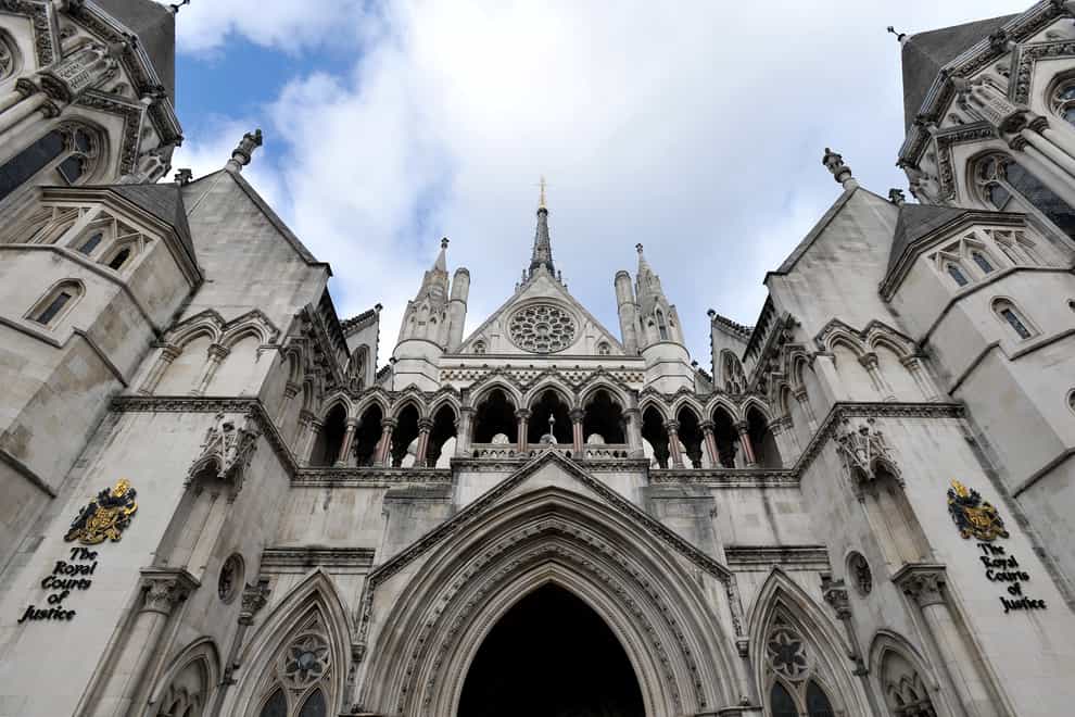 The Royal Courts of Justice in central London