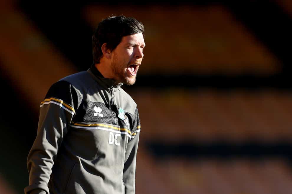 Darrell Clarke is desperate for a win at Port Vale