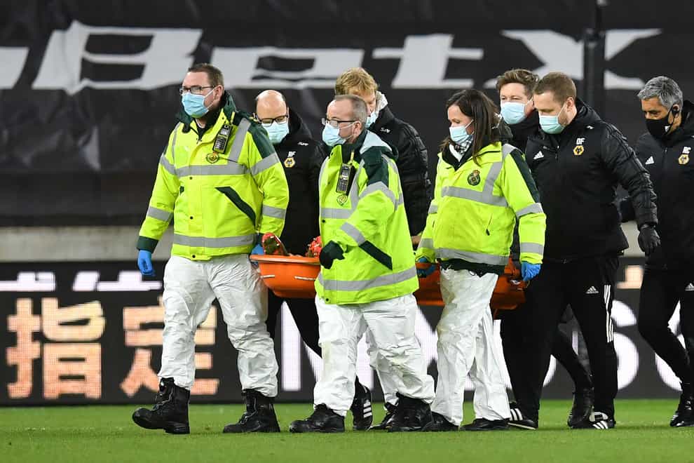 Wolves are optimistic about keeper Rui Patricio's recovery after he was knocked out during the Premier League match with Liverpool