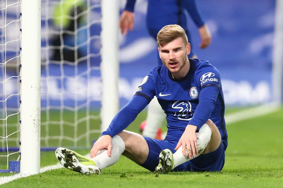 Timo Werner, pictured, has nothing to be frustrated about at Chelsea, according to Thomas Tuchel