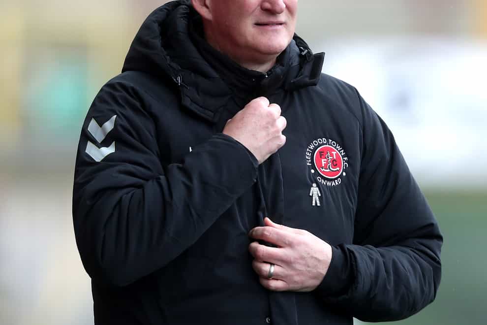 Simon Grayson is pleased with what he saw from Fleetwood