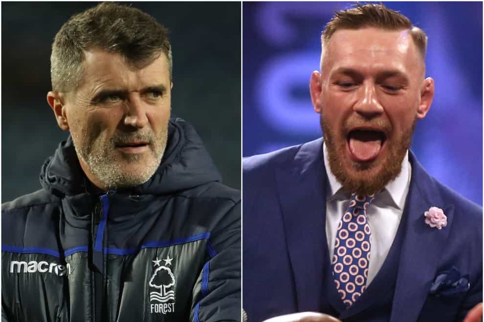 Roy Keane and Conor McGregor