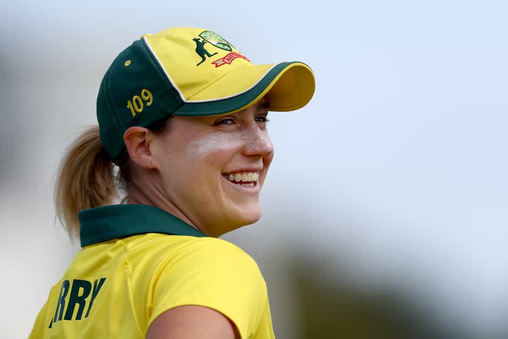Australia star Ellyse Perry has signed for Birmingham Phoenix in The Hundred. (Gareth Fuller/PA)