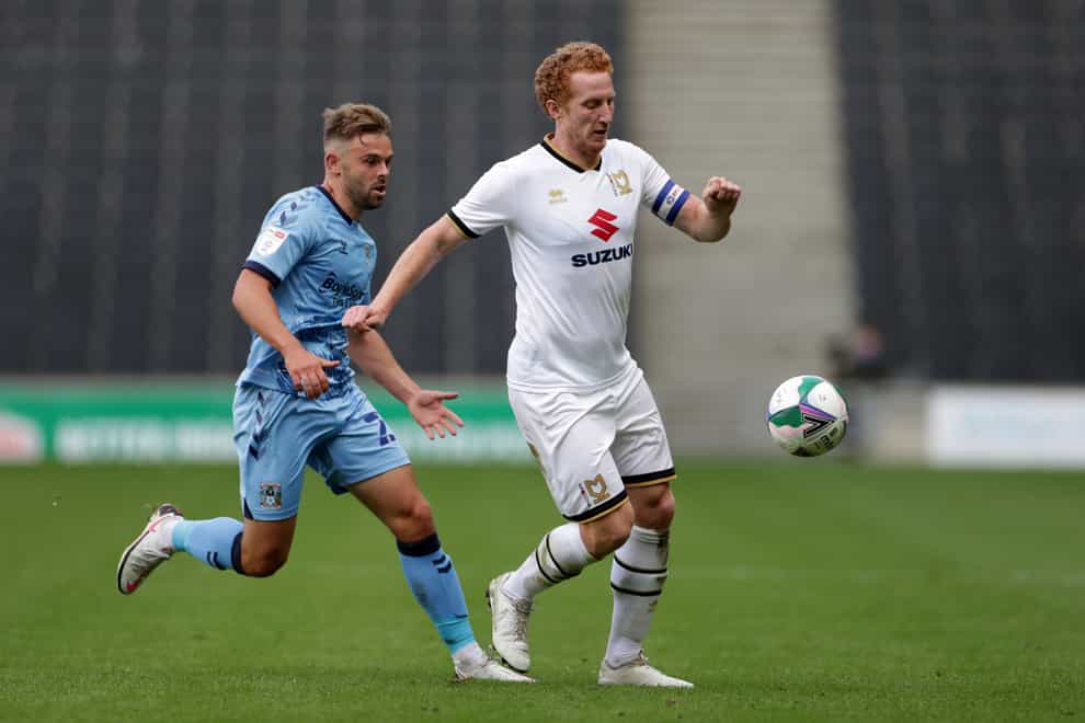 Dean Lewington has signed a new contract at MK Dons