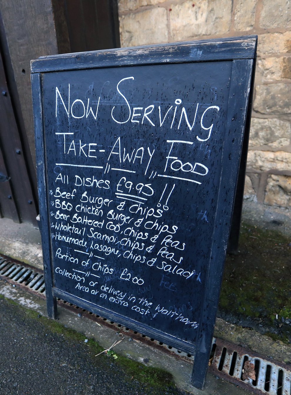 Takeaway food was a treat as well as a help to local businesses (Mike Egerton/PA)