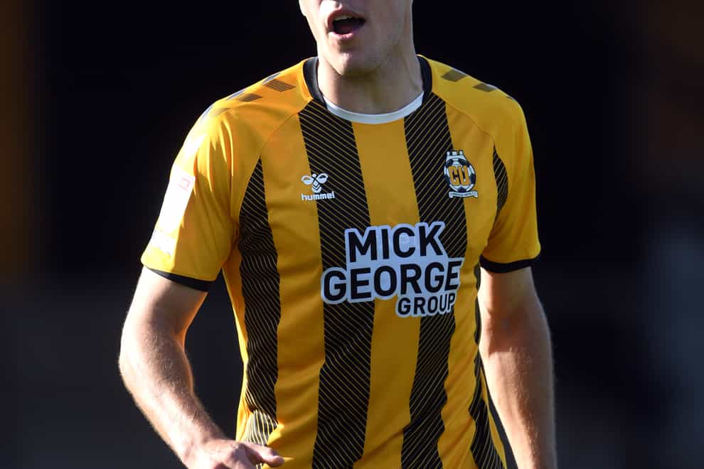 Cambridge United’s Paul Digby is back among the fold after injury