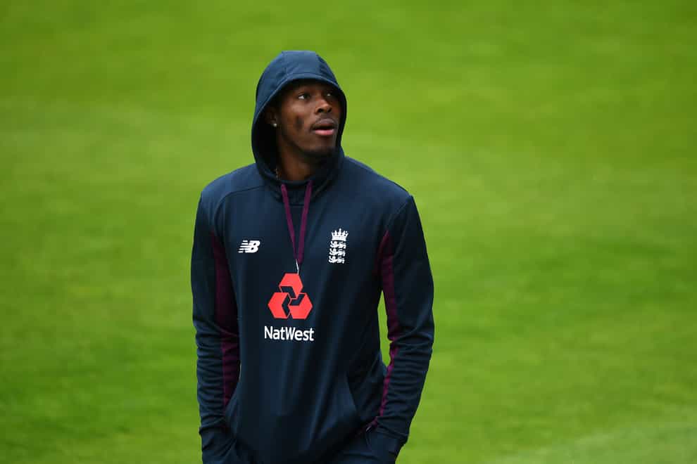 Jofra Archer is heading for a spell on the sidelines.