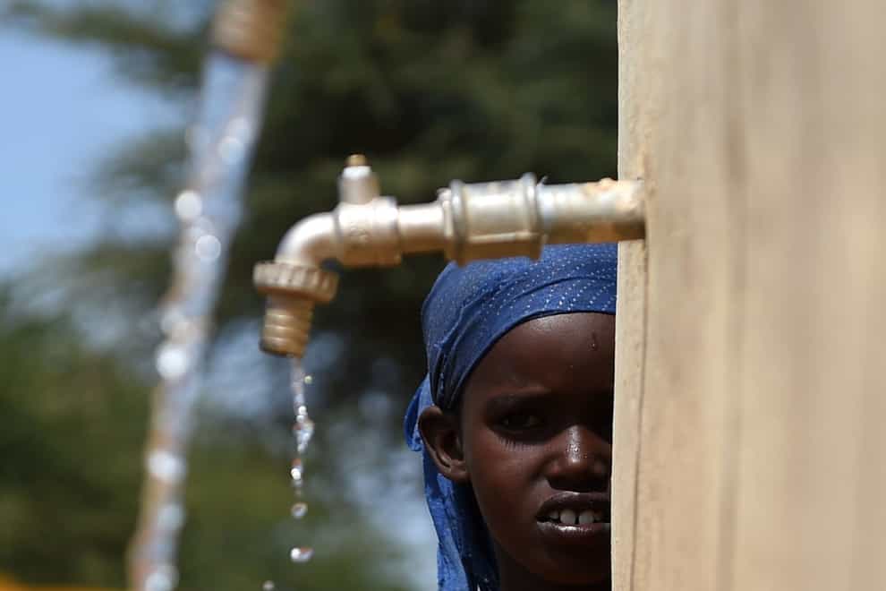 A water tap in Somaliland