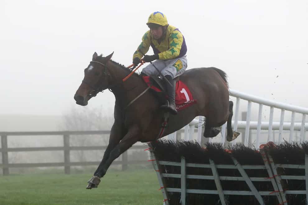 Skyace on her way to winning at Punchestown