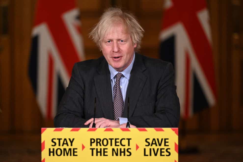 Prime Minister Boris Johnson has led more than 40 coronavirus briefings since the pandemic began (Leon Neal/PA)