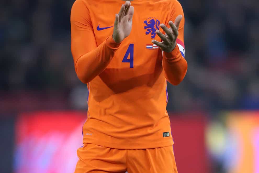 Holland captain Virgil Van Dijk