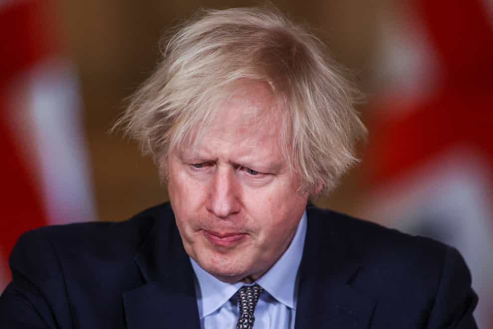 Prime Minister Boris Johnson admitted there were 'many things' could have been done differently at the start of the pandemic