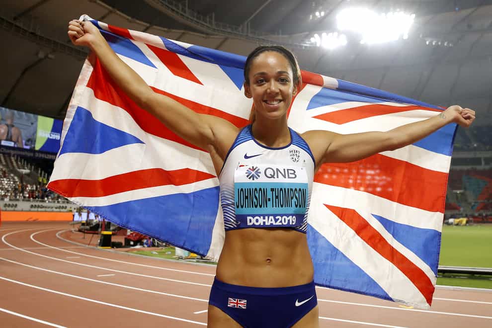 Katarina Johnson-Thompson will be among the favourites at the rearranged Olympics this summer (Martin Rickett/PA)