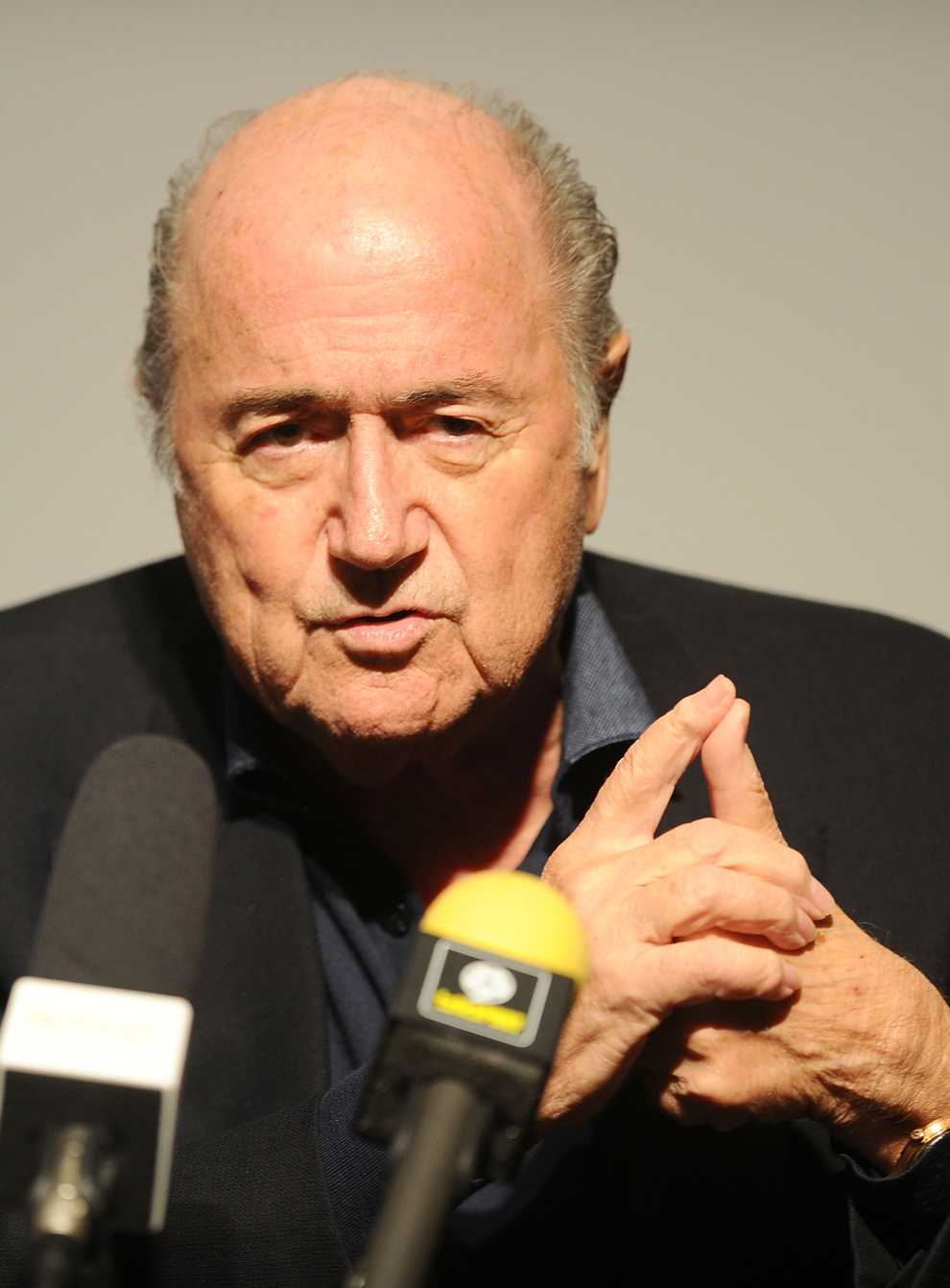 FIFA president Sepp Blatter has been issued with a new ban from football
