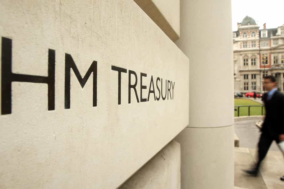 HM Treasury in London