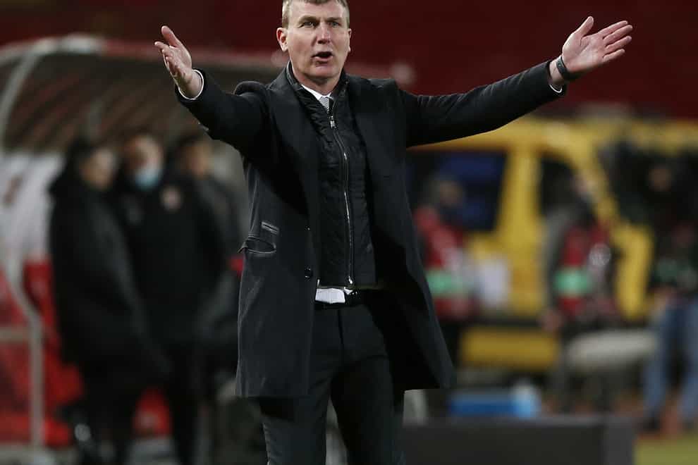 Republic of Ireland manager Stephen Kenny was convinced his side should have been awarded a penalty in Belgrade