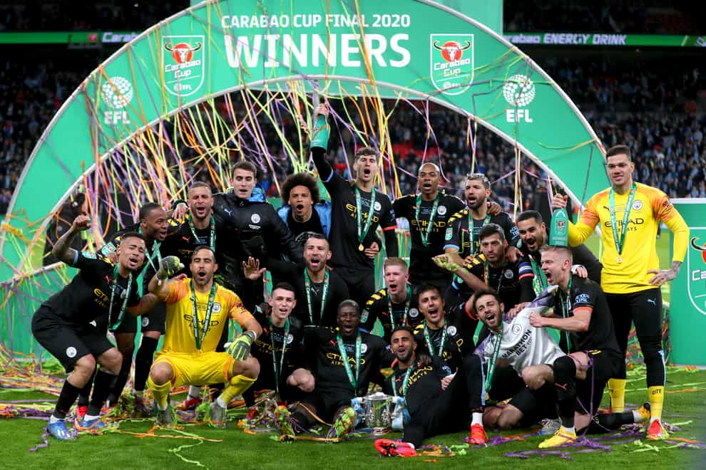 Manchester City won the Carabao Cup in 2020
