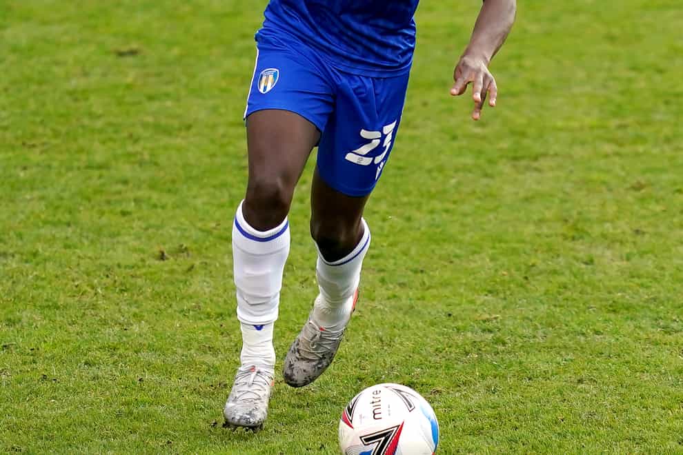 Colchester's Kwame Poku is away on international duty.