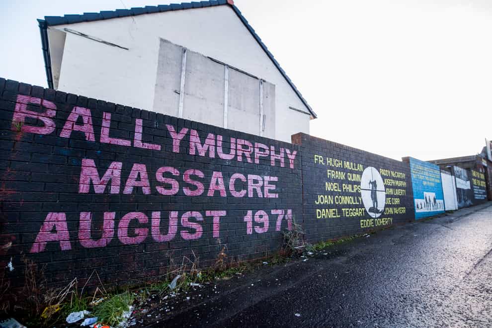 'Ballymurphy Massacre' artwork