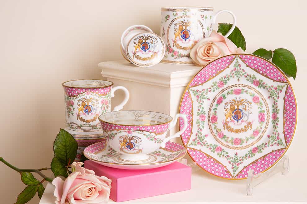 The official range of china to celebrate the Queen's 95th birthday