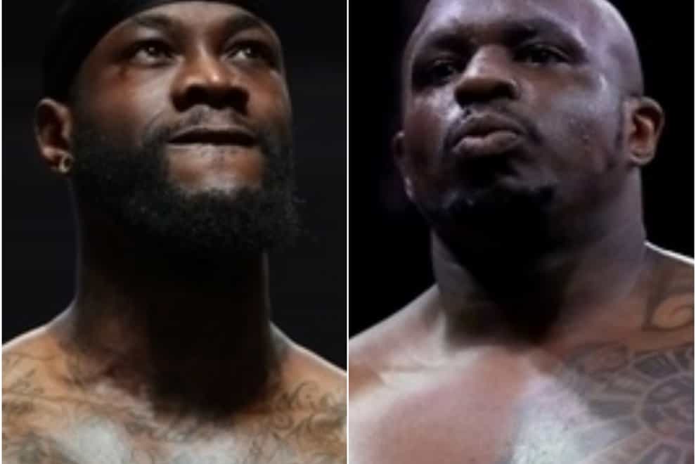 Deontay Wilder and Dillian Whyte