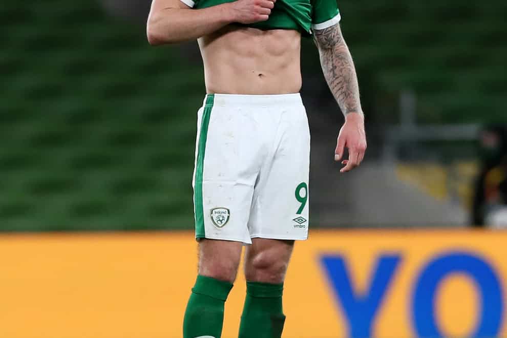 Republic of Ireland striker James Collins