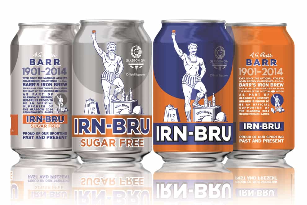 Cans of Irn-Bru