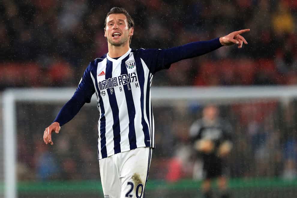 Grzegorz Krychowiak, pictured during his loan spell at West Brom