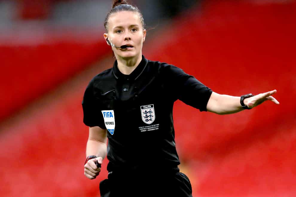 Rebecca Welch will referee in the EFL on Monday