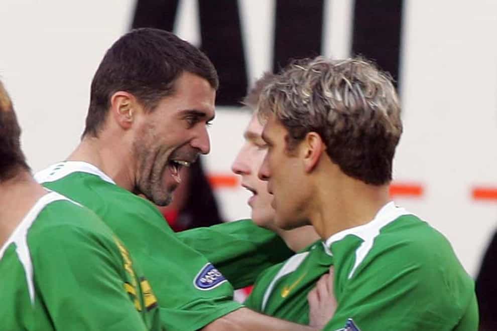 Former Celtic midfielder Stillian Petrov (right) says ex-team-mate Roy Keane will not have time to carry out a lengthy rebuild of the Parkhead job if he takes over the Hoops job