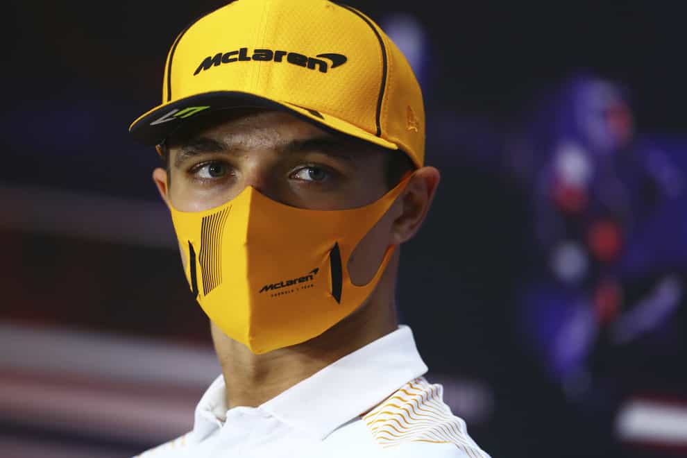 Lando Norris finished fourth at the Bahrain Grand Prix on Sunday