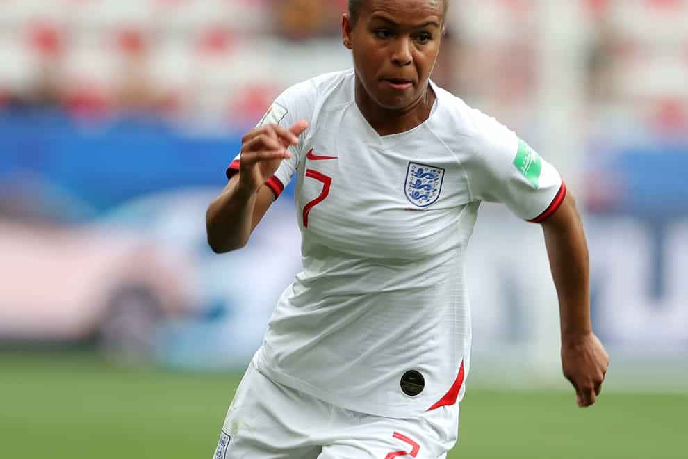 Nikita Parris is missing from the England squad following a coronavirus outbreak at her club Lyon (Richard Sellers/PA).