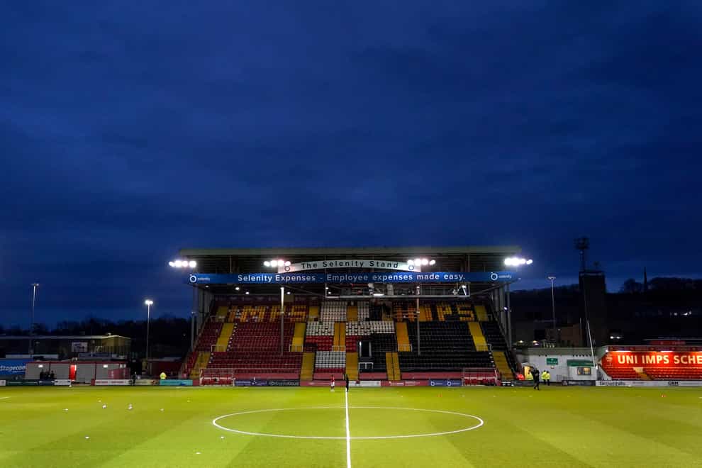 A general view of Sincil Bank