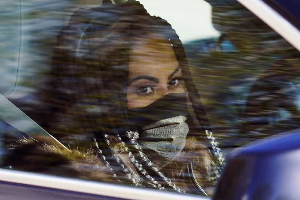 Jennifer Shah being driven away from the courthouse on Tuesday