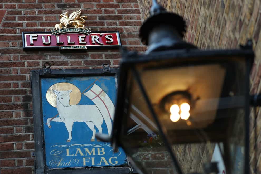 Fullers’ Lamb and Flag pub in Covent Garden