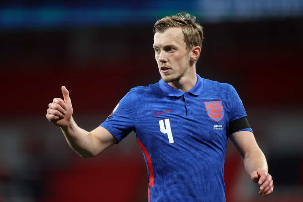 James Ward-Prowse will not feature for England against Poland on Wednesday