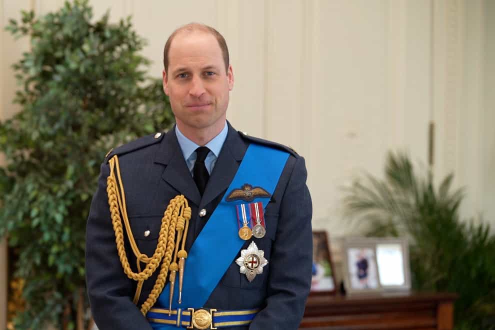 The Duke of Cambridge in his video message to mark 100 years of the Royal Air Australian Force