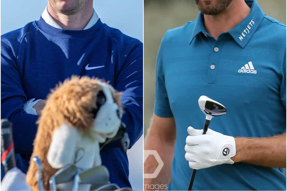 Rory McIlroy and Dustin Johnson will be hoping to find firm as the chase Masters success