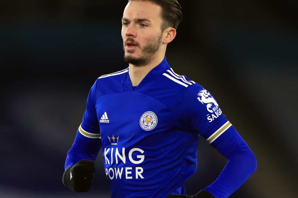 James Maddison is set to return for Leicester