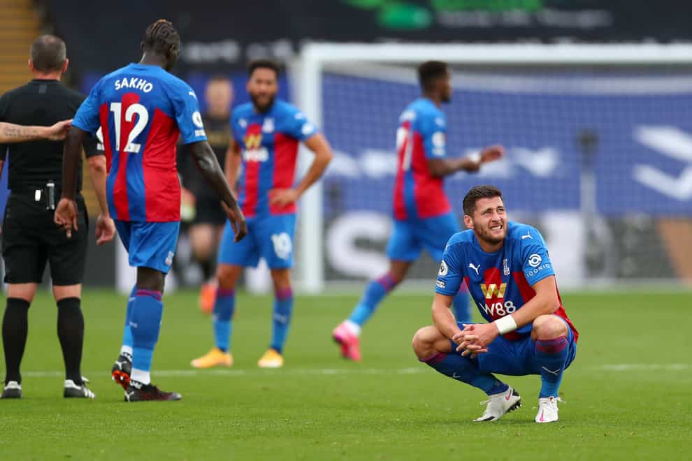 Joel Ward conceded a penalty in Crystal Palace's 2-1 loss to Everton on September 26