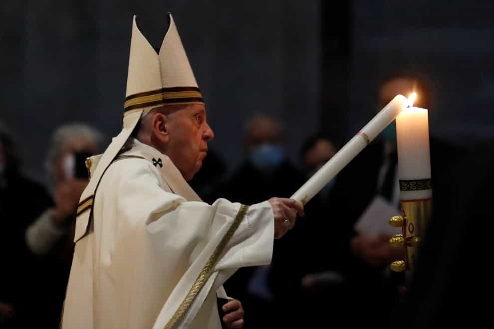 Vatican Pope Easter Vigil