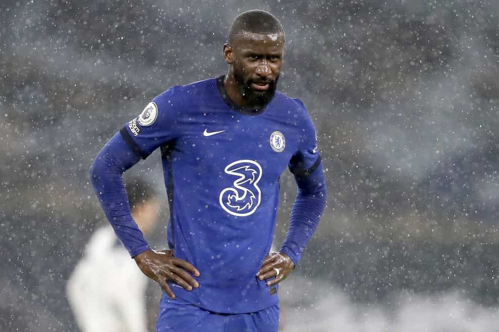 Antonio Rudiger was involved in a training ground bust-up with Kepa Arrizabalaga